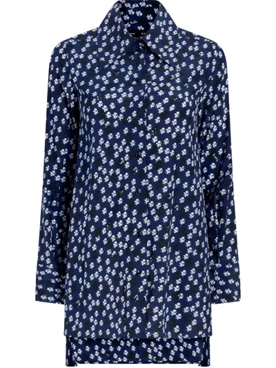 Proenza Schouler Emmeline Shirt In Blue