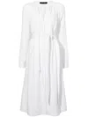 Proenza Schouler Enya Midi Dress In 100 White