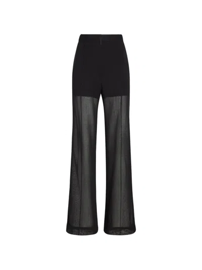 Proenza Schouler Eran Pants In Sheer Wool In Multi