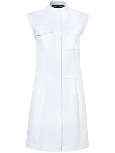 Proenza Schouler Erica Cotton Dress In White