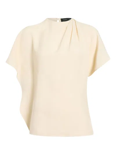 Proenza Schouler Etta Blouse In Neutral