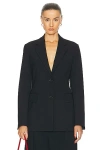 Proenza Schouler Single-breasted Tailored Blazer In Black