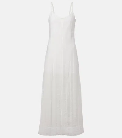 Proenza Schouler Evelyn Maxi Dress In White