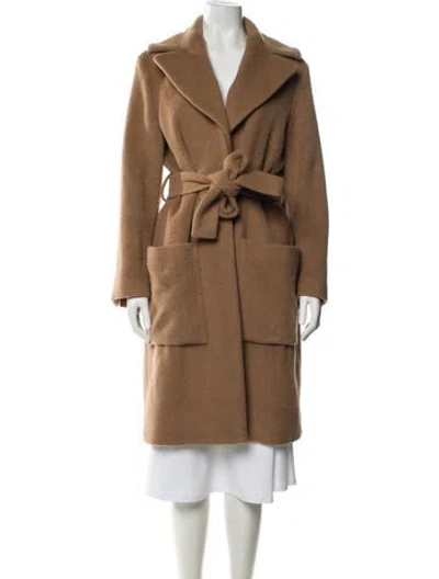 Pre-owned Proenza Schouler Faux Fur Coat In Neutral