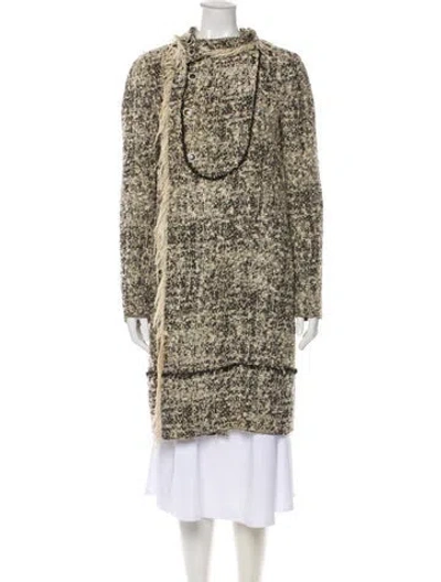 Pre-owned Proenza Schouler Faux Fur Jacket In Black