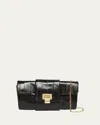 Proenza Schouler Flip Shoulder Chain Bag In Black