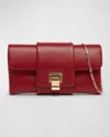 Proenza Schouler Flap Leather Shoulder Bag In Red