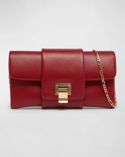 Proenza Schouler Flap Leather Shoulder Bag In Red