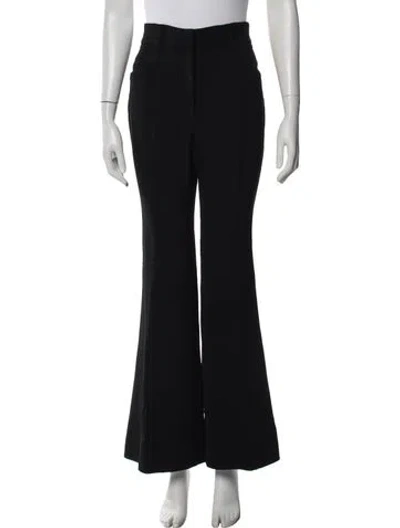 Pre-owned Proenza Schouler Flared Pants In Black