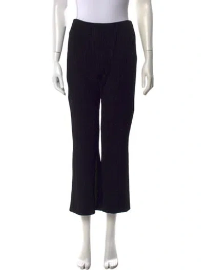 Pre-owned Proenza Schouler Flared Pants In Black