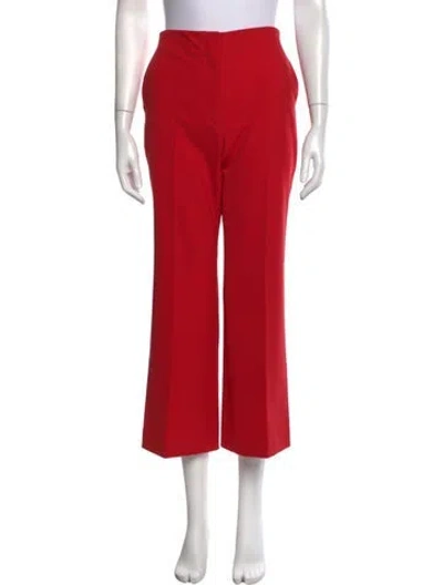 Pre-owned Proenza Schouler Flared Pants W/ Tags In Red
