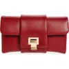 Proenza Schouler Flap Leather Shoulder Bag In Rosewood