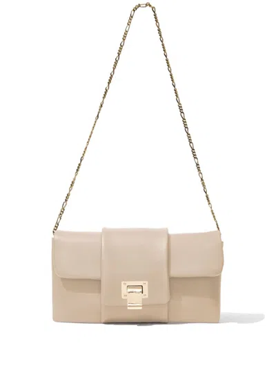 Proenza Schouler Flip Leather Shoulder Bag In Neutrals