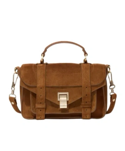 Proenza Schouler Flip Shoulder Bag In Brown