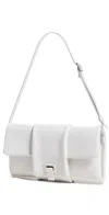 Proenza Schouler Flip Shoulder Bag Optic White In Brown