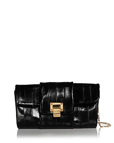 Proenza Schouler Flip Shoulder Chain Bag In Black/gold