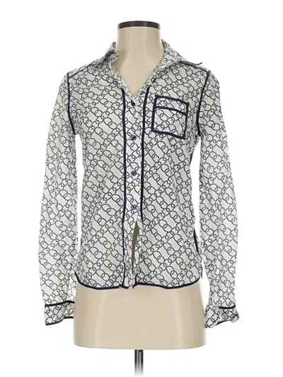 Pre-owned Proenza Schouler For Target Long Sleeve Blouse In White
