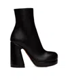 Proenza Schouler Forma Thick And Short Boots In Black