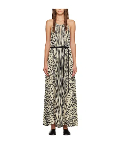 Proenza Schouler Frida Round-neck Dress In Multicolor