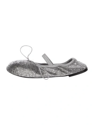 Pre-owned Proenza Schouler Glitter Ballet Flats