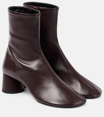 PROENZA SCHOULER GLOVE 50 LEATHER ANKLE BOOTS