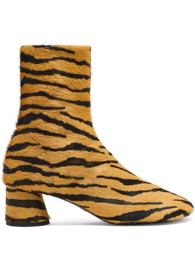 Proenza Schouler Glove Ankle Boots In Brown