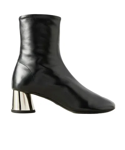 Proenza Schouler Glove Leather Ankle Boots In Black