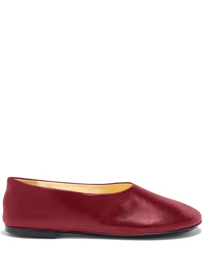Proenza Schouler Glove Ballet Flats In Red