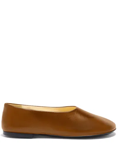 Proenza Schouler Glove Ballet Flats In Brown