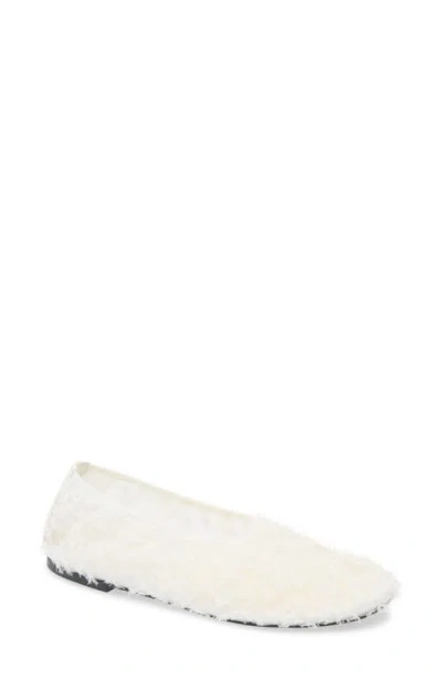 Proenza Schouler Glove Lace Ballerina Flats In Neutral