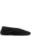 Proenza Schouler Glove Lace Ballet Flats In Black