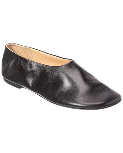 Proenza Schouler Glove Leather Flat In Black