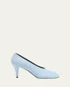 Proenza Schouler Glove Leather Stiletto Pumps In Blue