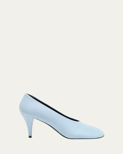 Proenza Schouler Glove Leather Stiletto Pumps In White