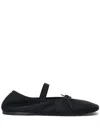 Proenza Schouler Glove Mary Jane Ballerina Shoes In Schwarz