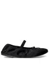 Proenza Schouler Glove Mary Jane Ballerina Shoes In Schwarz