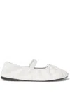 Proenza Schouler Glove Mary Jane Ballerina Shoes In White