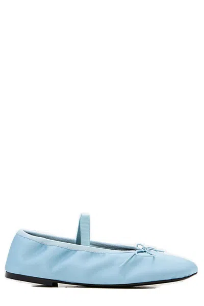 Proenza Schouler Glove Mary Jane Ballerina Shoes In Blue