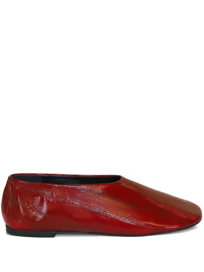 Proenza Schouler Glove Slippers In Red