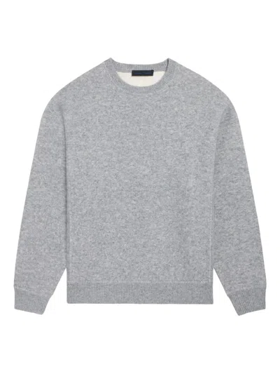 Proenza Schouler 자크 크루 넥 스웨터 In Gray