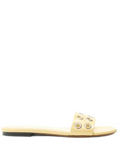 Proenza Schouler Grommet Sandasl In Yellow