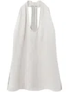 Proenza Schouler Off-white Halter-neck Top In Neutrals