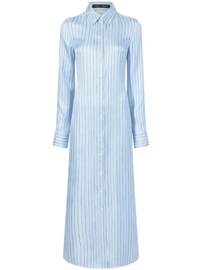 Proenza Schouler Hannah Dress In Blau