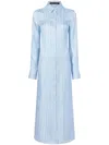 Proenza Schouler Hannah Dress In Blau
