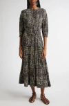 PROENZA SCHOULER PROENZA SCHOULER HARLOW PRINT BELTED DRESS