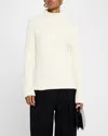 Proenza Schouler Haven Ribbed-knit Wool-blend Sweater In Bone