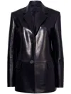 Proenza Schouler Hayes Paneled Leather Jacket In Black