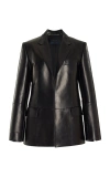 Proenza Schouler Hayes Paneled Leather Jacket In Black