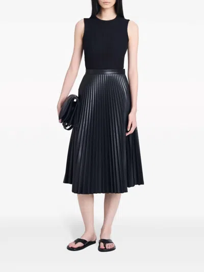 Proenza Schouler Hazel Tweed Top In Black