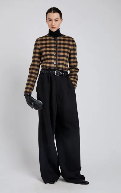 Proenza Schouler Helene Plaid Cashmere Jacket